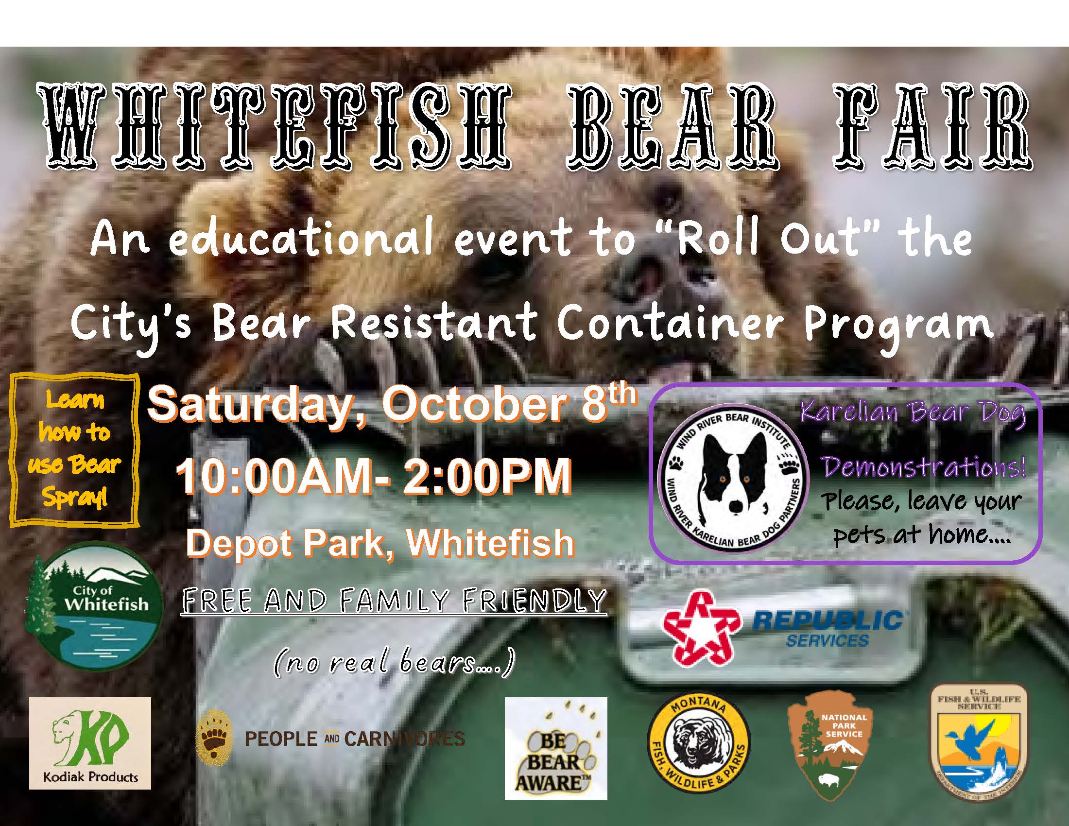 Bear Fair Flyer