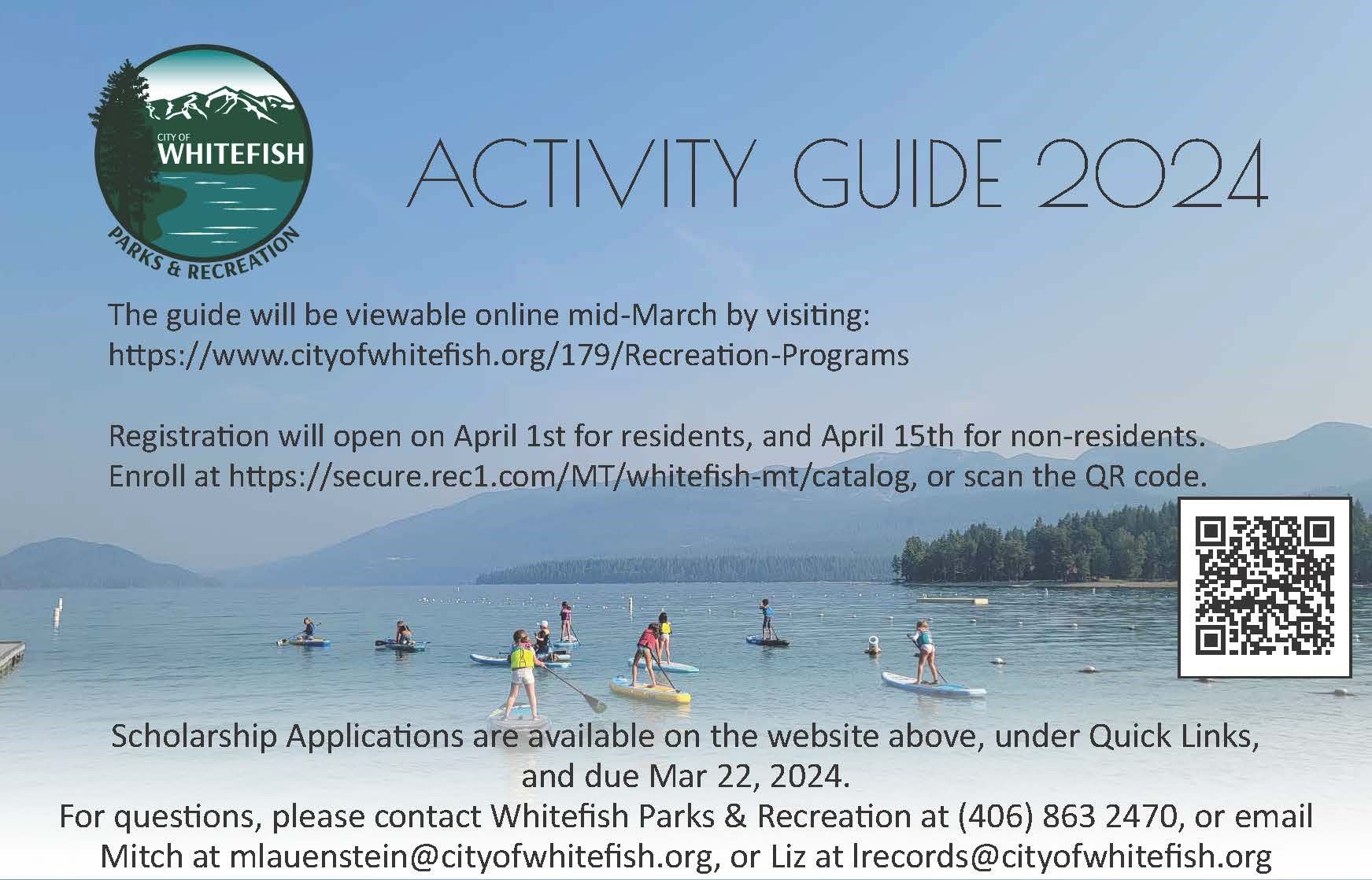 Facebook Ad for Activity Guide 2024