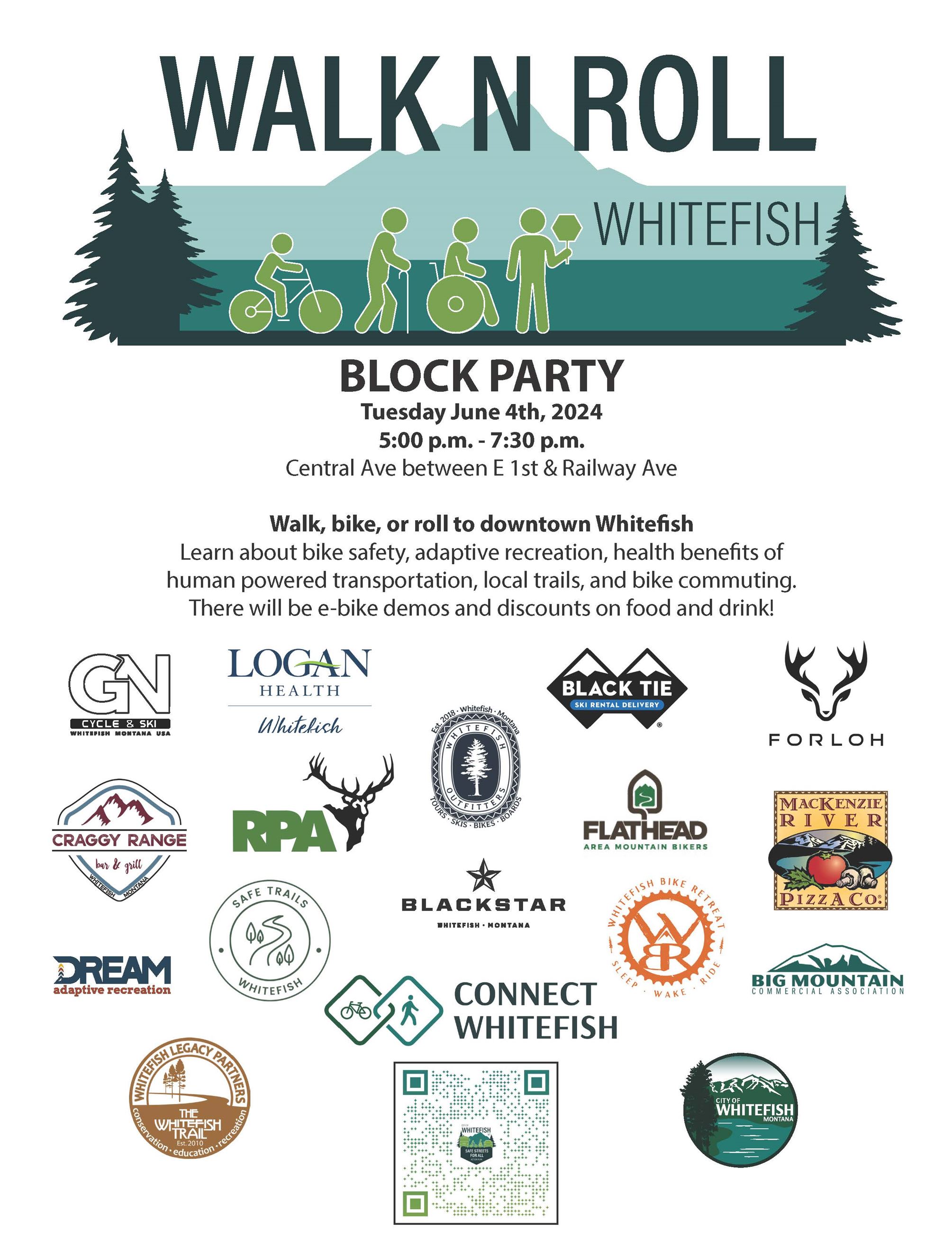 Walk N Roll Flyer Letter Size 2024