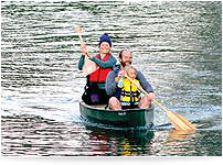 Family Canoeing