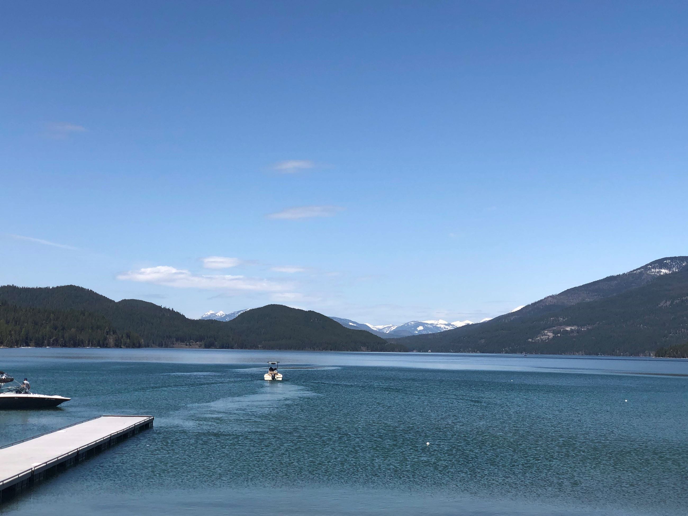 Whitefish Lake and City Beach Dock